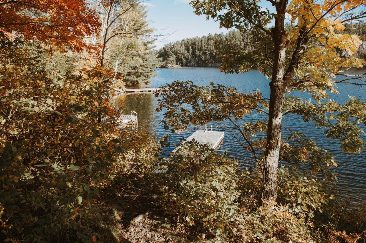 Lang Lake Resort Espanola Bagian luar foto