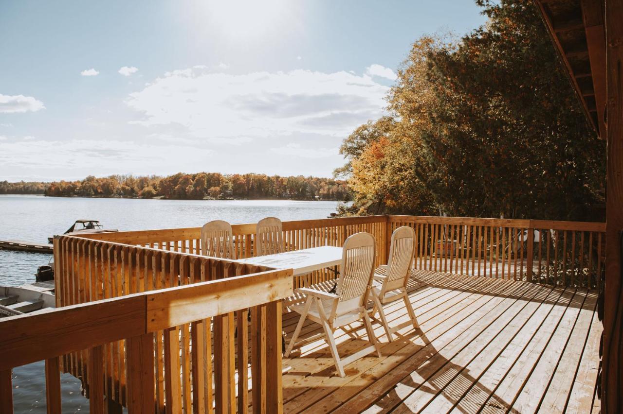 Lang Lake Resort Espanola Bagian luar foto