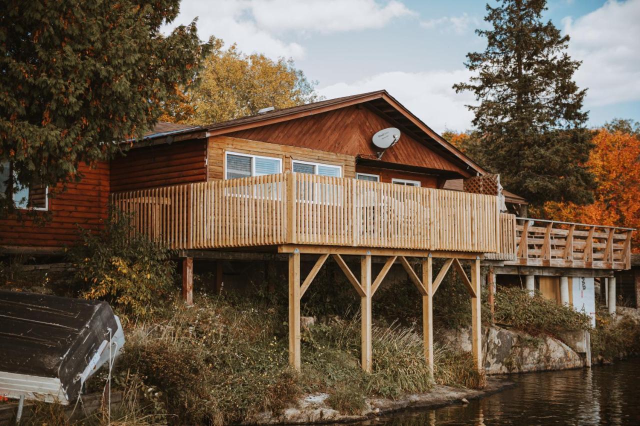 Lang Lake Resort Espanola Bagian luar foto