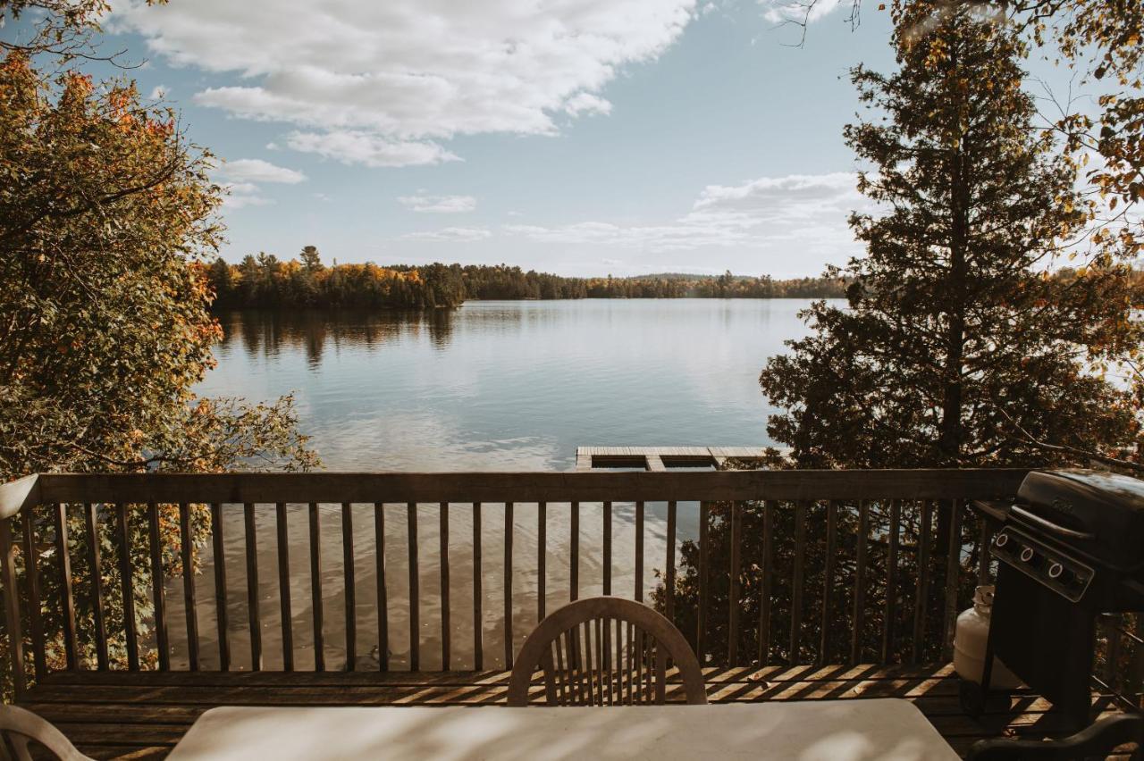 Lang Lake Resort Espanola Bagian luar foto
